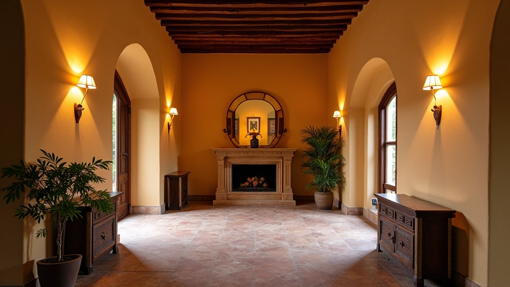 Restauro di villa toscana con illuminazione consapevole